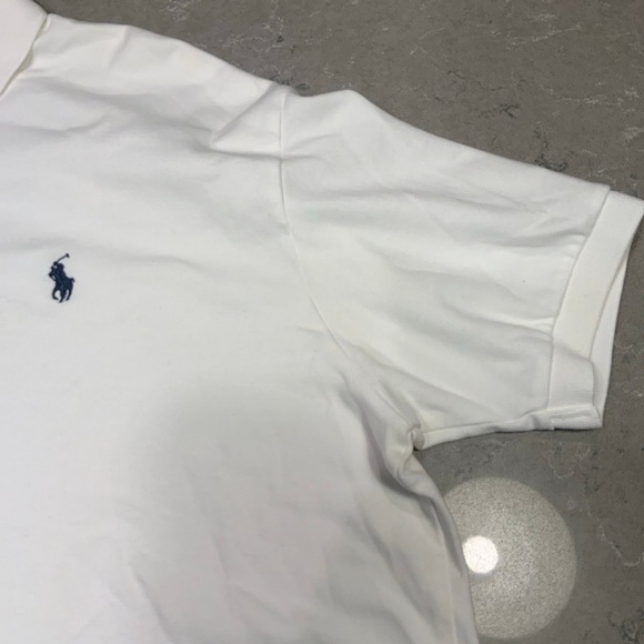Polo by Ralph Lauren Men's White Polo Shirt Size L - Picture 4 of 10